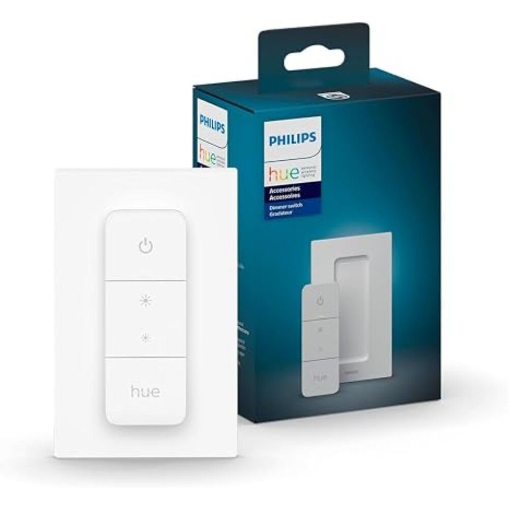 Philips Hue Smart Dimmer Switch Wireless Remote V2 Multi-Pack - 4 Switches